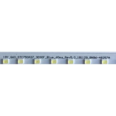 LED PARA TV SAMSUNG / (1 PIEZA) / BN96-48257A / 19Y Q60 STC750A37 3030F BLUE 60EA REV5.0 181129 / 48257A / BN61-16158A / PANEL CY-RR075FGLV1H / MODELO QN75Q60RAFXZA FA01 / 164 CM X 20 CM /  - Imagen 5
