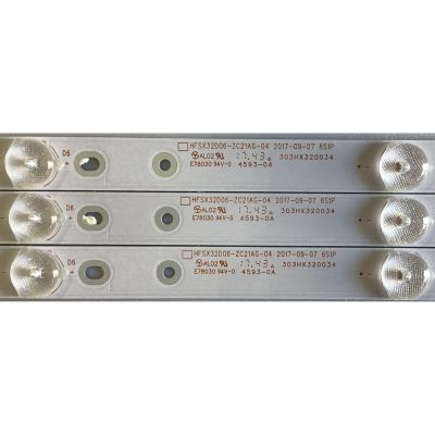 KIT DE LED'S PARA TV VIZIO (3 PIEZAS) / 303HX320034 / HFSX32D06-ZC21AG-04 / 2010035276-3 / PANEL BOEI320WX1-01 / MODELO D32HN-E4 - Imagen 4