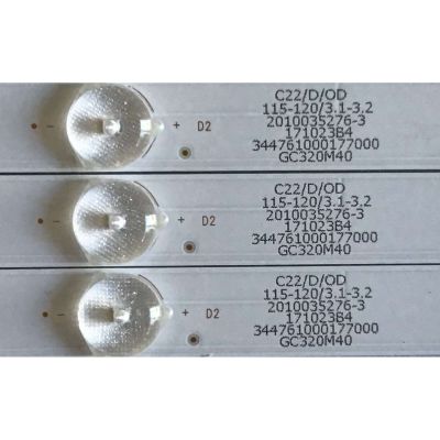 KIT DE LED'S PARA TV VIZIO (3 PIEZAS) / 303HX320034 / HFSX32D06-ZC21AG-04 / 2010035276-3 / PANEL BOEI320WX1-01 / MODELO D32HN-E4 - Imagen 3