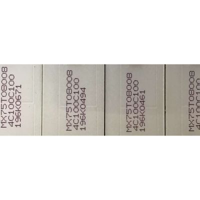 KIT DE LED´S PARA TV VIZIO (30 PIEZAS) / LB75025 V0_00 / MX75T08008 / 4C100C100 /  PANEL T750QVF04.2 / MODELO PX75-G1 / 87 CM. - Imagen 3