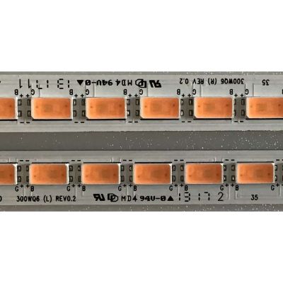 KIT DE LEDS PARA MONITOR HP (2 PIEZAS) / 6916L-1144A / 6916L-1143A / 300WQ6 (L) REV0.2 / 300WQ6 (R) REV0.2 / PANEL LM300WQ6 (SL)(A1) / MODELO Z30I IPS - Imagen 4