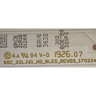 LED PARA TV LG (1 PIEZA) / EAV63632302 / SSC_32LJ61_HD_8LED_REV03_170224 / 21R1B / PANEL'S HC320DXN-ABSL3-2141 / NC320DXG-ABGX2 / MODELOS 32LM570BPUA.DUSELUM / 32LM620BPUA.DUSELUM - Imagen 3