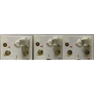 KIT DE LED'S PARA TV ATVIO ((3 PIEZAS)) / NUMERO DE PARTE 0D32D06-ZC21FG-05 / 303TT320038 / TT320M09 / PC63883B / PANEL VVH32H147G22LTY / DISPLAY HV320WHB-N55 / MODELO ATV-32 - Imagen 3