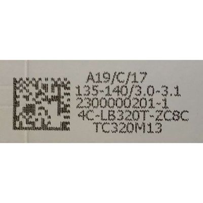 KIT DE LEDS PARA TV TCL (2 PIEZAS)/ 4C-LB320T-ZC8 / 303TC320033 / TCL32D06-ZC23AG-05 / 2300000201-1 / PANEL LVW320LGDX E0004 - Imagen 2