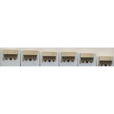 KIT DE LEDS PARA TV LTX (12 PIEZAS) / 303KJ550035 / KJ55D13L-ZC14F-02 / 2010001312/B2 / 140809B2 /MODELO CND-554KA - Imagen 2