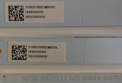 KIT DE LEDS PARA TV INSIGNIA / ((3 PIEZAS)) / 210BZ07D0B33MDC00L / TT3210A V0_00 / 18465000493 / 3D533000005E / PANEL TPT3156B5-1A058.L / MODELO NS-32DF310NA19 - Imagen 3