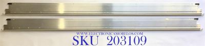 KIT DE LEDS PARA TV SHARP (2 PIEZAS) / SLED_2011SSP60_60_GD_REV0 / GA0136 / 2011SSP60 / PANEL LK600D3GW7FZ / MODELO LC-60LE6300U / 136 CM X 9 CM