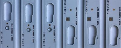 KIT DE LEDS PARA TV SAMSUNG 6 PIEZAS ORIGINALES / NUMERO DE PARTE 50318A / 50317A / LM41-00887A / LM41-00869A / LM41-00888A / LM41-00870A / V0T7-500SMB-R0 / V0T7-500SMA-R0 / PANEL CY-BT050 / MODELOS UN50TU8000FXZA / MAS MODELOS EN DESCRIPCIÓN - Imagen 4