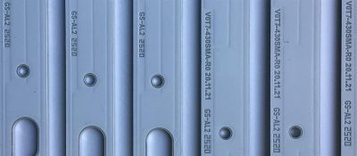 KIT DE LED'S PARA TV SAMSUNG (6 PIEZAS) / BN96-50319A / BN96-50320A / V0T7-430SMA-R0 / V0T7-430SMB-R0 / LM41-00885A / LM41-00886A / R1.0_TBD_100_7Pi / D3_CFM_R5 / D3_CFM_L5 / JL.D430A1330-408AR-M_V02 / MODELOS UN43TU8000 / UN43TU7000 / QN43Q60 - Imagen 4