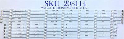KIT DE LED'S PARA TV SAMSUNG (10 PIEZAS) / BN96-52063A / BN96-52065A / V0T7-700SMA-R0 / V0T7-700SMB-R0 / V0T7-700SMB-R1 / GS-AL2 3420 / PANEL CY-BT070HGSV2H / CY-BT070HGSV1H / MODELO UN70TU7000BXZA UA03 / UN70TU7000BXZA / UN70TU6980FXZA UB02 / UN70TU6980