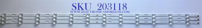 KIT DE LED'S PARA TV SAMSUNG ((3 PIEZAS)) / NUMERO DE PARTE 261501010083 / 30-50-0D23-3X12-966X12.5-200624-1.5 / 30-50-0D23-3X12-966 / E493461 / 2032 / PANEL CY-BT050HGPR1V / DISPLAY CC500PV6D VER.01 / MODELO UN50TU8000 / UN50TU8000FXZA LA09