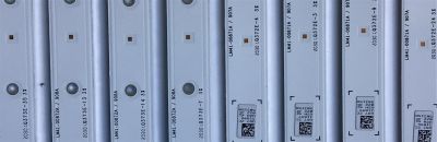 KIT DE LED'S PARA TV SAMSUNG (8 PIEZAS) / BN96-50316A / BN96-50315A / LM41-00871A / LM41-00872A / R1.0_TBJ_100_6_5PI / E5_CFM_L5(1) / E5_CFM_R5(1) / L1_TU7K / SVC550F53 / PANEL CY-BT055HGXV1H / MODELOS UN55TU8000 / UN55TU700DFXZA /  UN55TU8000FXZA WA03 - Imagen 4