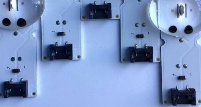 KIT DE LED´S PARA TV LG (5 PIEZAS) / EAV65003801 / SSC_Trident_75NAN079_S / SSC_Trident_75NAN079_REV00_200520 / E469119 / 1W R603 25UM / PANEL NC750DQG-ABGRC / MODELO 75NAN080UNA - Imagen 2