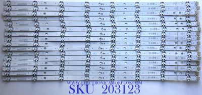 KIT DE LEDS PARA TV LG ORIGINAL 16 PIEZAS / NUMERO DE PARTE EAV64991801 / SSC_Y20_SLIMDRT_65NAN085_S / SSC_Y20_SLIMDRT_65NAN085_REV00 / 65NAN085_S / SSC_Y20_SLIMDRT_EXTENSION_65NAN085_REV00_191024 / PANEL NC650DQB / MODELO 65NANO90UNA / 65NANO91UNA