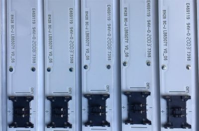 KIT DE LEDS PARA TV SONY ORIGINAL 12 PIEZAS / NUMERO DE PARTE LB6507Y / LB6507Y V0_06 / 6507Y00001 / E469119 / PANEL YSAF065CNO01 / MODELO XBR-65X800H - Imagen 3