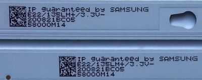 KIT DE LEDS PARA TV JVC ORIGINAL 10 PIEZAS / NUMERO DE PARTE LED58D06A / LED58D06B / LED58D06A-ZC29AG-07E / LED58D06B-ZC29AG-07E / 30358006005E / 30358006006E / PANEL CC580PV7D / CC580PV4D VER.03 / MODELO LT-58MAW595  AAP / WR58UX4019 - Imagen 5