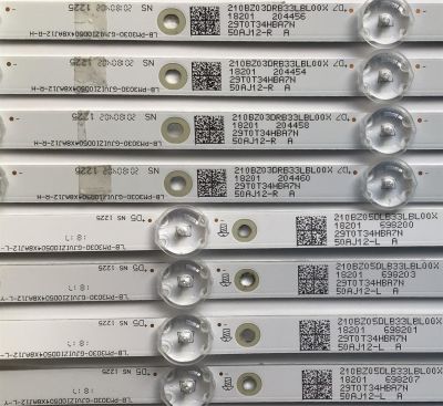 KIT DE LED'S PARA TV VIZIO (8 PIEZAS) / NUMERO DE PARTE  LB-PM3030-GJVIZIOD504X8AJ12 / LB-PM3030-GJVIZIOD504X8AJ12-L-Y / LB-PM3030-GJVIZIOD504X8AJ12-R-H / 210BZ03DRB33LBL00X / 50AJ12 / PANEL LC500EQY(SK)(M1) / MODELO D50-F1 - Imagen 2