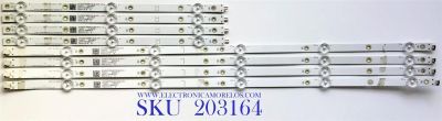 KIT DE LED'S PARA TV VIZIO (8 PIEZAS) / NUMERO DE PARTE  LB-PM3030-GJVIZIOD504X8AJ12 / LB-PM3030-GJVIZIOD504X8AJ12-L-Y / LB-PM3030-GJVIZIOD504X8AJ12-R-H / 210BZ03DRB33LBL00X / 50AJ12 / PANEL LC500EQY(SK)(M1) / MODELO D50-F1