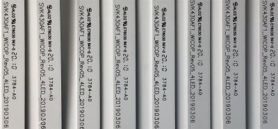 KIT DE LED'S PARA TV TOSHIBA (8 PIEZAS) / NUMERO DE PARTE  SVK430AF1_WICOP_REV05_4LED_20190306 / A114E3 / E78030 / 3784-0A / L0317T / M1EX1 / PANEL K430WDRD / MODELO TF-43A810U21 - Imagen 3