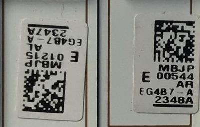 KIT DE LEDS PARA TV SAMSUNG NUEVOS / 2 PZ ORIGINAL / NUMERO DE PARTE  BN96-42347A / BN96-42348A / 42347A / 42348A / PANEL'S CY-UM055FLLV4H / CY-SM055FLLV6H / MODELOS UA55MU7000 /  UA55MU7500 / UA55MU7700 / UA55MU7300 / UE55MU8000 / UN55MU8500 - Imagen 3