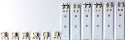 KIT DE LEDS ORIGINAL PARA TV SAMSUNG 18 PIEZAS / BN96-50310A / BN96-50311A / BN96-50312A / R1.1_U5E_100_7.4Pi / L1_TU7K / LM41--00881A / PANEL'S CY-BT075HGLV4H / CY-BT075HGLV3H / CY-BT075HGEV1H MODELOS UN75TU8000FXZA / UN75TU7000FXZA / LH75QETEPGCXZA - Imagen 5