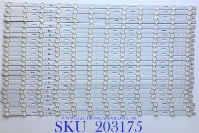 KIT DE LED'S PARA TV SAMSUNG (24 PIEZAS) / NUMERO DE PARTE BN96-50375A / L1_Q80T_FAM_S3(4)_R1.0_TAB_100 / LM41-00967A / V0Q8-650SM-R0 / PANEL CY-TT065FMLV4H / MODELOS QN65Q80TAFXZA FB04 / AB03 / QN65Q8DTAFXZA AB02 / FB03