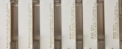 KIT DE LEDS PARA TV SAMSUNG NUEVOS / 27 PZ ORIGINAL / BN96-34763A / BN96-34764A / BN96-34765A / 34763A / 34764A / LM41-00121J  / PANEL CY-GJ075HGLVBH / MODELO UN75JU641DFXZA - Imagen 2