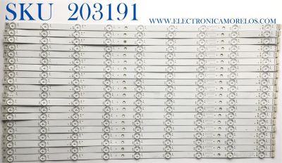 KIT DE LED'S PARA TV SONY (20 PIEZAS) / NUMERO DE PARTE LB65082 / LB65082 V0_05 / E469119 / PANEL YDAF065DNU01 / MODELO XBR-65X950H