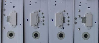 KIT DE LED'S PARA TV TCL (14 PIEZAS) / NUMERO DE PARTE 65HR330M08 / 65HR330M08A3  V3 / 65HR330M08B3  V3 / 65HR330M08C3  V3 / 4C-LB6508-HR / PANEL LVU650NDJL CDW00 V1 / MODELO 65S535 - Imagen 2