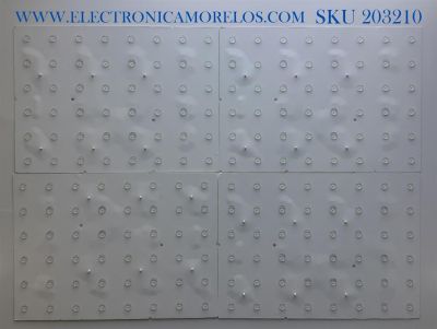 KIT DE LED'S PARA TV SAMSUNG (10 PIEZAS) / NUMEROS DE PARTE BN97-16842A / BN97-18099A / 20200305 / 010216426098 / LS02 SB32B / BN41-02769A / 20Y_Q907_65 / PANEL CY-TT065FLLV5H / MODELO QN65Q90TAFXZA FB03