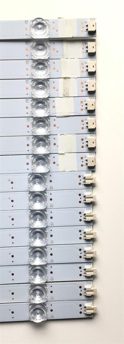 KIT DE LED'S PARA TV VIZIO (16 PIEZAS) / NUMERO DE PARTE LB7000M / LB7000M V0_00 / LB7000M V1_00 / AI81075 / PANEL SD700DUA-6 / MODELOS M706X-H3 / M706X-H3 LFTGB7AW - Imagen 4