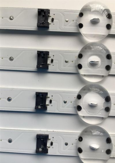 KIT DE LED'S PARA TV LG (4 PIEZAS) / NUMERO DE PARTE EAV65006701 / SSC_Y19.5_Trident_55UM73_S / SSC_Y19.5_Trident_55UM73_REV00_CASE1 / PANEL NC550DQG-AAHX3 / MODELO 55UN7300AUD.BUSWLKR - Imagen 4