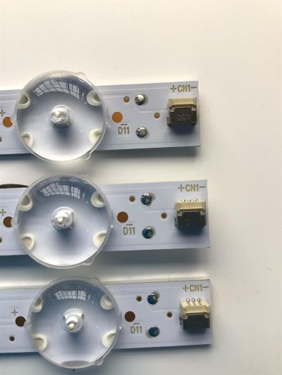 KIT DE LED'S PARA TV VIZIO (3 PIEZAS) / NUMERO DE PARTE LB4310E / LB4310E V0_00 / 210BZ11D0B33MBH0AL / 3B68600000YM / PANEL TPT430B5 / TPT430WR-QVN03.U / DISPLAY T430QVN03.8 / MODELOS V435-H11 / V435-H11 LTM5ZGLW / V435-J01 / V435-J01 LTPWE6WZ - Imagen 2