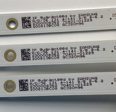 KIT DE LED'S PARA TV SAMSUNG (3 PIEZAS) / NUMERO DE PARTE 303GC320062E / GC32D06-ZC22AG-24E / 200813BC08 / GC320M96 / PANEL BOEI 320WX1 / MODELO UN32M4500BF - Imagen 3