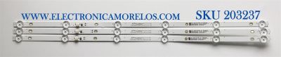 KIT DE LED'S PARA TV SAMSUNG (3 PIEZAS) / NUMERO DE PARTE 303GC320062E / GC32D06-ZC22AG-24E / 200813BC08 / GC320M96 / PANEL BOEI 320WX1 / MODELO UN32M4500BF