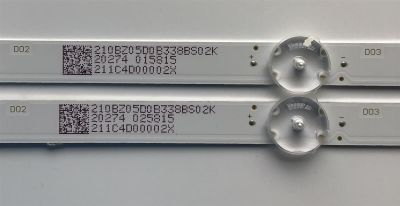 KIT DE LED'S PARA TV VIZIO (2 PIEZAS) / NUMERO DE PARTE CEJJ-LB238Z-5S1P-M3030-A / 210BZ05D0B338BS02K / 211C4D00002X / PANEL  - Imagen 2