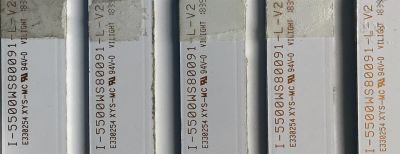 KIT DE LED'S PARA TV VIZIO (10 PIEZAS) / NUMERO DE PARTE I-5500WS80091 / I-5500WS80091-R-V2 / I-5500WS80091-L-V2 / PANEL LSC550FFN11 / MODELOS D55-F2 / D55-F2 LWZQWXKU - Imagen 4