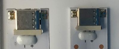 KIT DE LED'S PARA TV VIZIO (4 PIEZAS) / NUMERO DE PARTE  LB-GM3030-GJVIZIO582X20VB00 / LB-GM3030-GJVIZIO582X20VB00-R-Y / LB-GM3030-GJVIZIO582X20VB00-L-Y / 210BZ11DRB334 / 58V585-R-CKD /58V585-L-CKD PANEL TPT580B5 / MODELO V585-H11 - Imagen 5