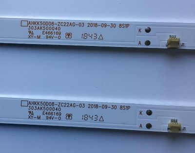 KIT DE LED'S PARA TV ELEMENT (4 PIEZAS) / NUMERO DE PARTE 303AK500040 / AHKK50D08-ZC22AG-03 / 2300001169-1 / AK500M10 / 181102A03 / PANEL T500-TAF-DLED / MODELO E25W5018 - Imagen 3