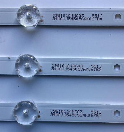 KIT DE LED'S PARA TV INSIGNIA (3 PIEZAS) / NUMERO DE PARTE SSC-BX403030T030799R / SSC-BX403030T030799R-REV1.1 / PE5P-551J-2-K / 09810104MC03 / PANEL V400HJ6-PE1 / MODELO NS-40D510NA21 - Imagen 2