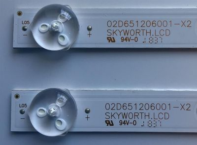 KIT DE LED'S PARA TV ELEMENT (2 PIEZAS) / NUMERO DE PARTE 02D651206001-X2 / 14BHT7F3W47 / A050132GD1000001 / YAL13-00630300-92 / MODELO ELEFW328C  M8P0H - Imagen 3