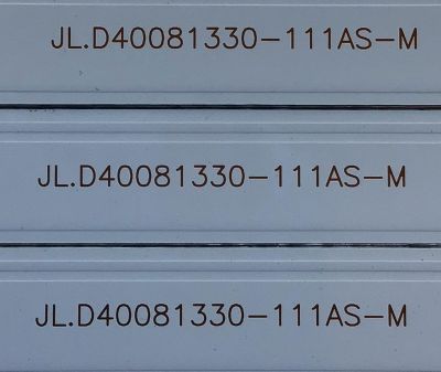 KIT DE LED'S PARA TV ELEMENT (3 PIEZAS) / NUMERO DE PARTE JL.D40081330-111AS-M / 21005777 / 18AF530 / N170406 / PANEL MD4009YTIF / MODELOS ELFW4017 / ELFW4017 D7C0M - Imagen 4