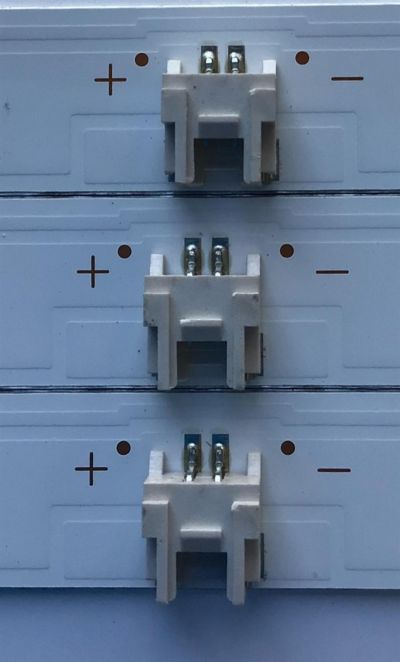 KIT DE LED'S PARA TV ELEMENT (3 PIEZAS) / NUMERO DE PARTE JL.D40081330-111AS-M / 21005777 / 18AF530 / N170406 / PANEL MD4009YTIF / MODELOS ELFW4017 / ELFW4017 D7C0M - Imagen 2