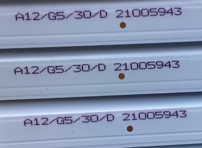 KIT DE LED'S PARA TV ELEMENT (10 PIEZAS) / NUMERO DE PARTE 3P50DX005-A0 / 21005943 / 0350DX011 / A12/G5/30/D / PANEL'S MD5005YTIF / MD5008YTIF / MD5004YTIU / MD5006YTIF / MODELO ELFW5017 - Imagen 4