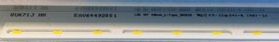 LED PARA TV LG (1 PIEZA) / NUMERO DE PARTE EAV64492001 / EAV64492002 / LGE 19Y 49INCH_R-TYPE_180828 / LGE 19Y 49INCH_L-TYPE_180828 / PANEL HC490EQH-SLXA1-211X / MODELOS 49SM8600PUA / 49SM8600PUA.BUSYLJM / 49SM8600PUA.AUSYLJM - Imagen 3