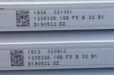 KIT DE LED'S PARA TV INSIGNIA (5 PIEZAS) / NUMERO DE PARTE JL.D55081330-0031S-M / JL.D55081330-0031S-M_V01 / PANEL JHD550N1F81-TX/S0/FM/ROH/BBY / MODELO NS55D420NA20 - Imagen 3