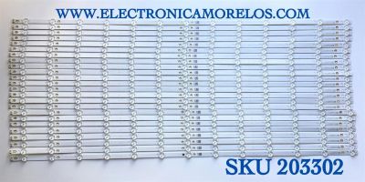 KIT DE LED'S PARA TV SONY (24 PIEZAS) / NUMERO DE PARTE LB85004 / LB85004 V0_00 / EX85T08001 / 81075 / PANEL T850QVF04.0 / MODELOS XBR-85X800H / XBR-85X850F / XBR85X800H / XBR85X850F