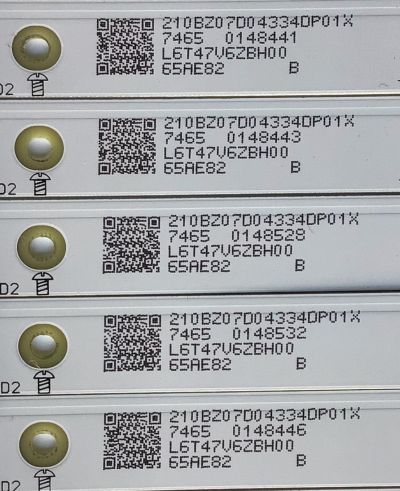 KIT DE LED'S PARA TV VIZIO (16 PIEZAS) / NUMERO DE PARTE LB-PF3030-GJVIZIO6514X8ADL2-D / L6T47V6ZBH00 / 210BZ07D043340P01X / 65AE82 / PANEL TPT650UA-QVN06.U / MODELO E65-E3 / E65-E1 LTMWVKRT - Imagen 4