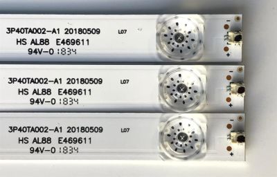 KIT DE LED'S PARA TV ELEMENT (3 PIEZAS) / NUMERO DE PARTE 3P40TA002-A1 / 3P40TA002-A1 20180509 / 4640TA002 / PANEL T395-TAF-DLED / MODELO E25W3918 / ELST4017  J8H0M - Imagen 2