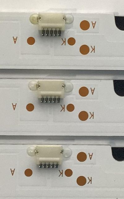 KIT DE LED'S PARA TV ELEMENT (3 PIEZAS) / NUMERO DE PARTE 303HK400040 / 303HK00040 / HK40D07-ZC22AG-06 / BMTC/HK400M09 / MODELO E2SW3918 - Imagen 4